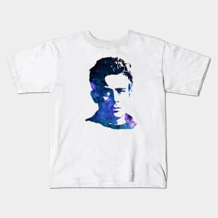 James Galaxy Digital Art Kids T-Shirt